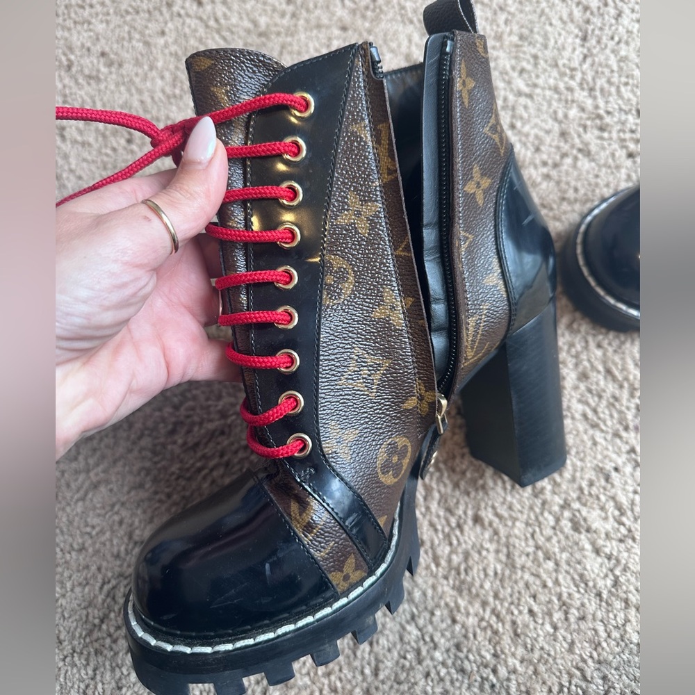 Louis Vuitton combat boots - Picture 3 of 6